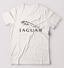 Load image into Gallery viewer, Jaguar T-Shirt for Men-S(38 Inches)-White-Ektarfa.online
