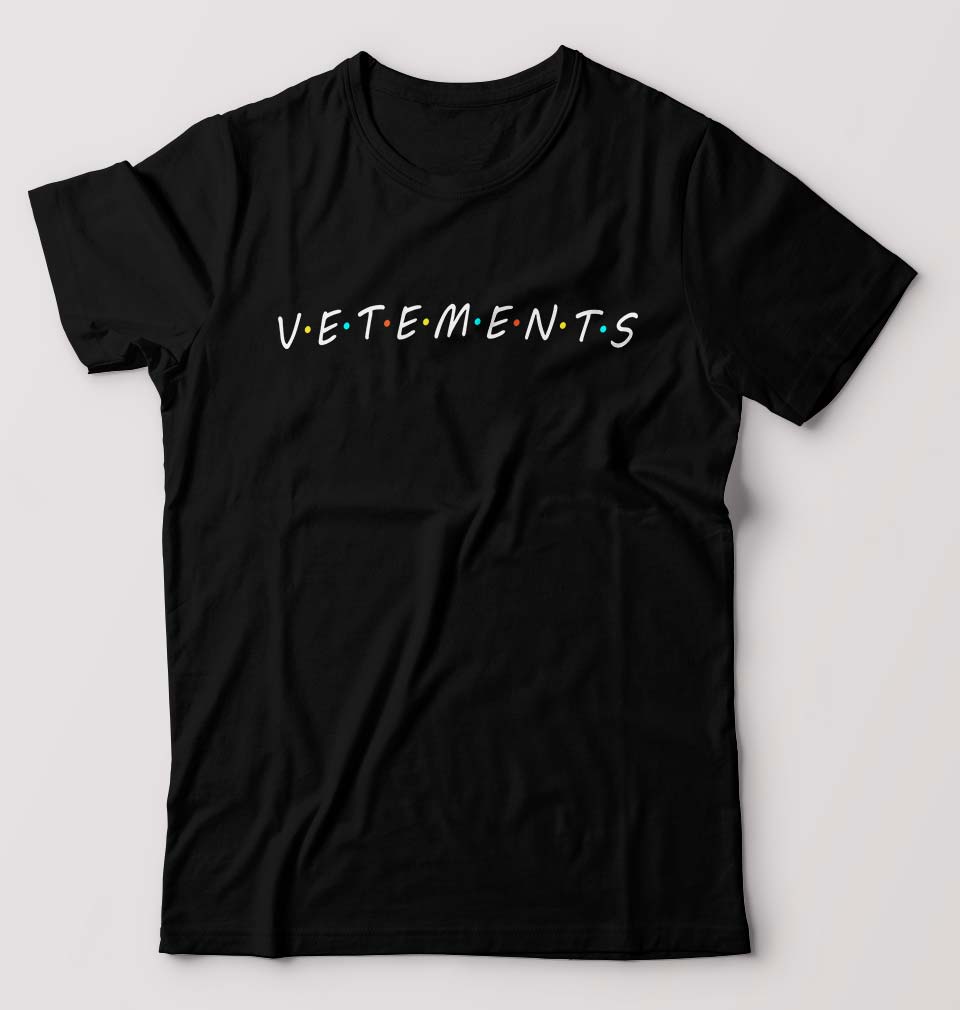 Vetements T-Shirt for Men-Black-Ektarfa.online