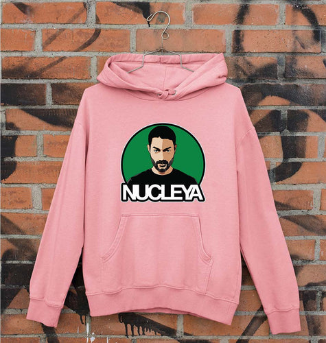 Nucleya Unisex Hoodie for Men/Women-Light Pink-Ektarfa.online