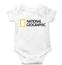 Load image into Gallery viewer, National geographic Kids Romper For Baby Boy/Girl-0-5 Months(18 Inches)-White-Ektarfa.online
