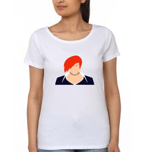 Load image into Gallery viewer, Lori yagami T-Shirt for Women-XS(32 Inches)-White-Ektarfa.online
