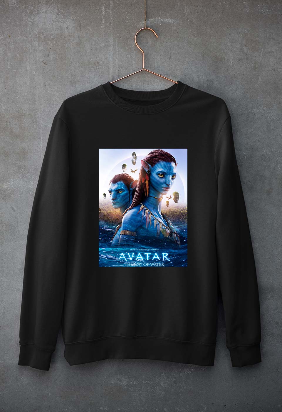Avatar Unisex Sweatshirt for Men/Women-Black-Ektarfa.online