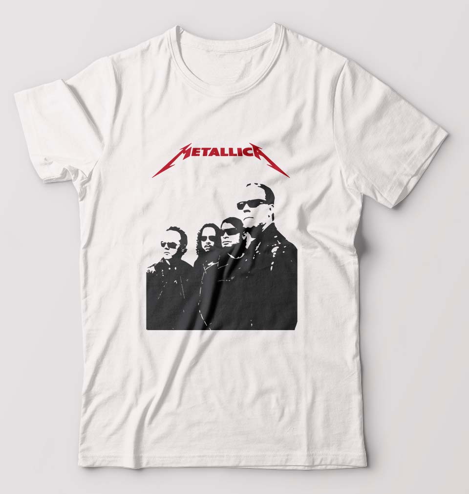 Metallica T-Shirt for Men-White-Ektarfa.online