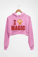 Load image into Gallery viewer, Mushroom Crop HOODIE FOR WOMEN-Light Baby Pink-Ektarfa.online
