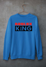 Load image into Gallery viewer, Roblox Unisex Sweatshirt for Men/Women-S(40 Inches)-Royal Blue-Ektarfa.online
