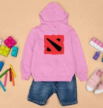Load image into Gallery viewer, Dota Kids Hoodie for Boy/Girl-1-2 Years(24 Inches)-Light Baby Pink-Ektarfa.online
