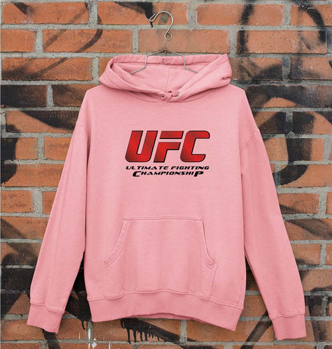 UFC Unisex Hoodie for Men/Women-Light Pink-Ektarfa.online
