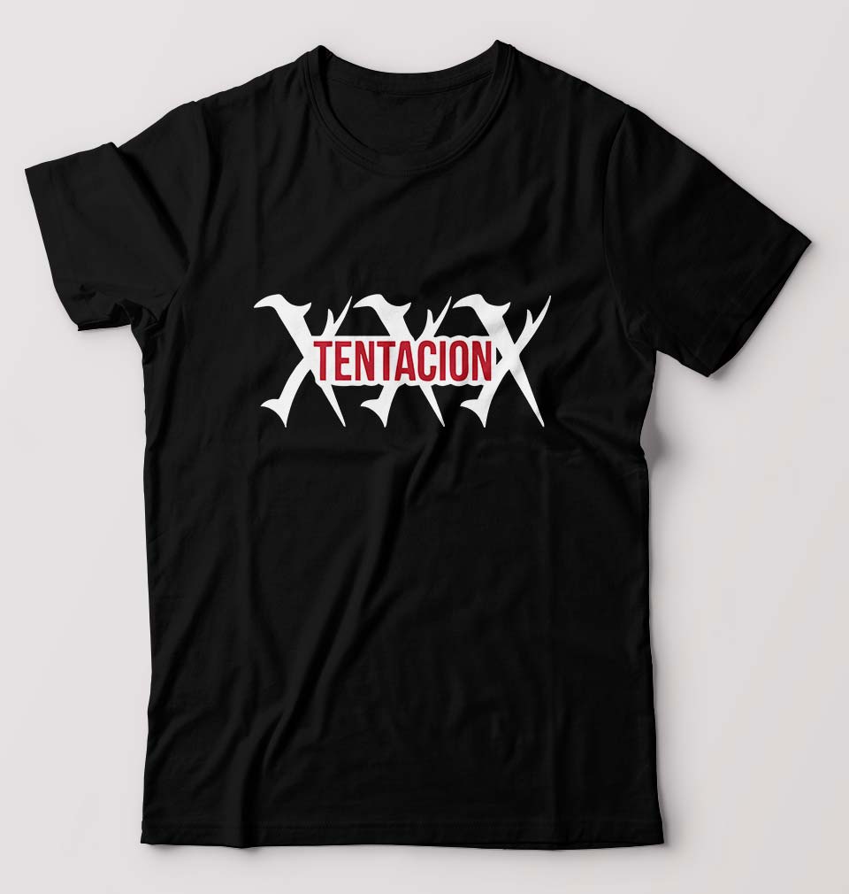 xxxtentaction T-Shirt for Men-S(38 Inches)-Black-Ektarfa.online