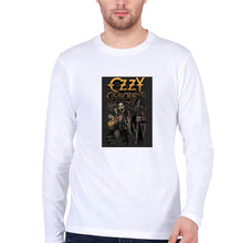 Load image into Gallery viewer, Ozzy Osbourne Full Sleeves T-Shirt for Men-White-Ektarfa.online
