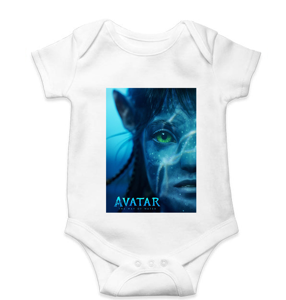 Avatar Kids Romper Kids Romper For Baby Boy/Girl-0-5 Months(18 Inches)-White-Ektarfa.online