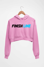 Load image into Gallery viewer, Finish Line Crop HOODIE FOR WOMEN
