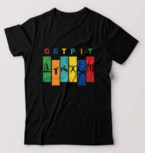 Load image into Gallery viewer, Gym T-Shirt for Men-Black-Ektarfa.online
