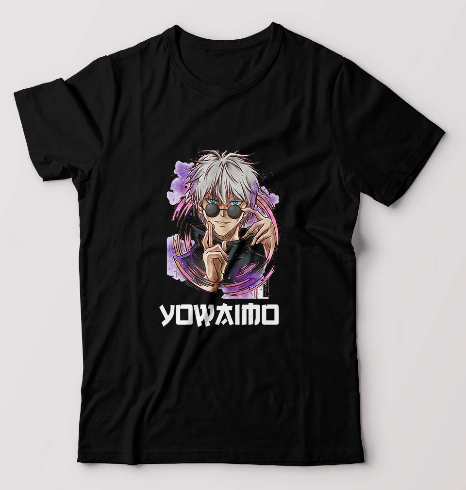 Yowaimo T-Shirt for Men-Black-Ektarfa.online
