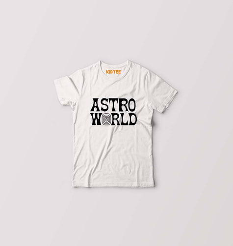 Astroworld Travis Scott Kids T-Shirt for Boy/Girl-0-1 Year(20 Inches)-White-Ektarfa.online