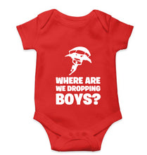 Load image into Gallery viewer, PUBG Where Are We Dropping Boys Kids Romper Kids Romper For Baby Boy/Girl
