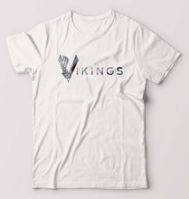 Load image into Gallery viewer, Vikings T-Shirt for Men-White-Ektarfa.online
