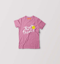 Load image into Gallery viewer, Tour de France Kids T-Shirt for Boy/Girl-Pink-Ektarfa.online
