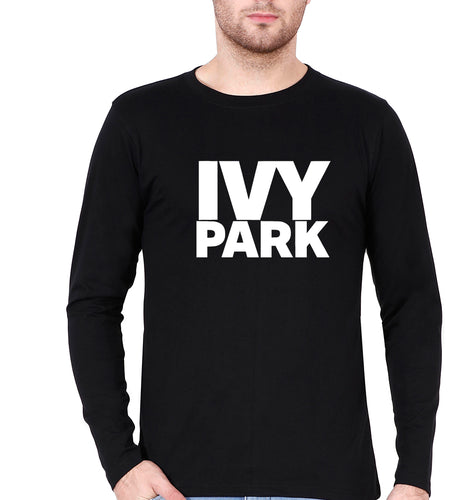 Ivy Park Full Sleeves T-Shirt for Men-Black-Ektarfa.online