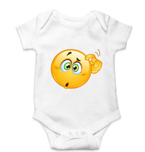 Load image into Gallery viewer, Emoji Kids Romper For Baby Boy/Girl-0-5 Months(18 Inches)-White-Ektarfa.online
