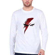 Load image into Gallery viewer, God of War Full Sleeves T-Shirt for Men-White-Ektarfa.online

