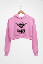 Load image into Gallery viewer, Yoda Star Wars Crop HOODIE FOR WOMEN
