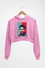 Load image into Gallery viewer, Sachin Tendulkar Crop HOODIE FOR WOMEN-Light Baby Pink-Ektarfa.online
