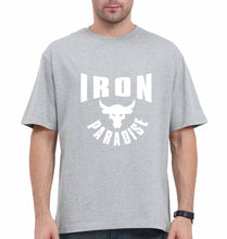 Load image into Gallery viewer, Iron Paradise Oversized T-Shirt for Men-Grey-Ektarfa.online
