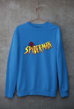Load image into Gallery viewer, Spiderman Superhero Unisex Sweatshirt for Men/Women-Royal Blue-Ektarfa.online
