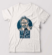 Load image into Gallery viewer, Trick or Treat T-Shirt for Men-S(38 Inches)-White-Ektarfa.online
