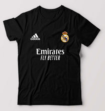 Load image into Gallery viewer, Real Madrid 2021-22 T-Shirt for Men-S(38 Inches)-Black-Ektarfa.online
