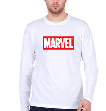 Load image into Gallery viewer, Marvel Full Sleeves T-Shirt for Men-White-Ektarfa.online
