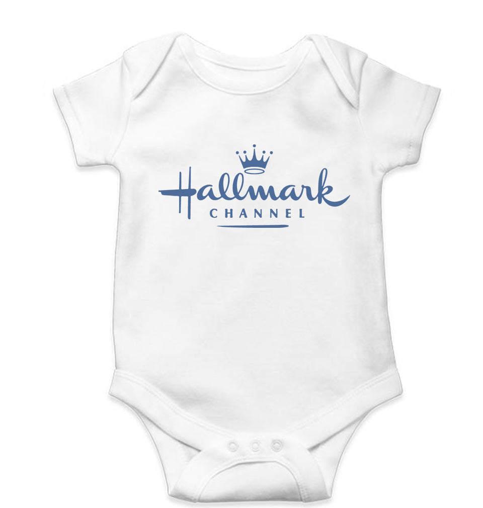 Hallmark Kids Romper For Baby Boy/Girl-0-5 Months(18 Inches)-White-Ektarfa.online
