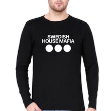 Load image into Gallery viewer, Swedish House Mafia Full Sleeves T-Shirt for Men-Black-Ektarfa.online
