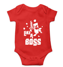 Load image into Gallery viewer, Minecraft Kids Romper For Baby Boy/Girl-0-5 Months(18 Inches)-RED-Ektarfa.online
