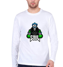 Load image into Gallery viewer, Battlegrounds Mobile India (BGMI) Soul Esport Full Sleeves T-Shirt for Men-White-Ektarfa.online

