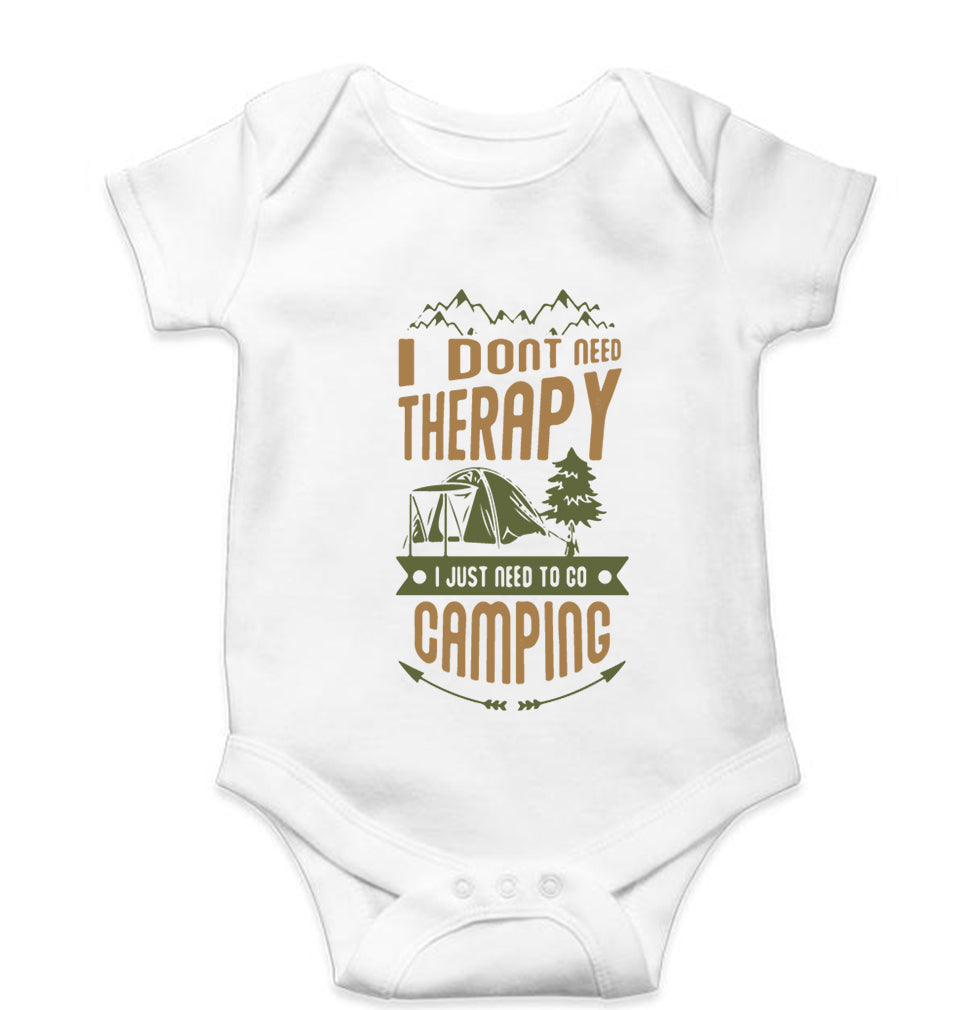 Camping Kids Romper For Baby Boy/Girl-0-5 Months(18 Inches)-White-Ektarfa.online