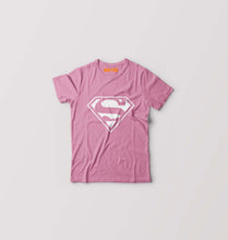 Load image into Gallery viewer, Superman Superhero T-Shirt for Boy/Girl-Pink-Ektarfa.online
