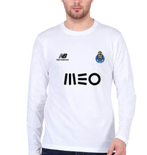 Load image into Gallery viewer, FC Porto 2021-22 Full Sleeves T-Shirt for Men-S(38 Inches)-White-Ektarfa.online
