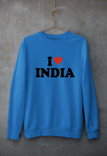I Love India Unisex Sweatshirt for Men/Women-Ektarfa.online