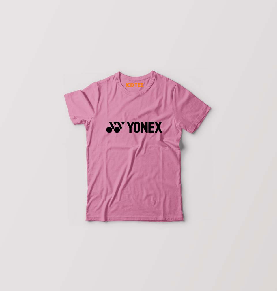 Yonex Kids T-Shirt for Boy/Girl-Pink-Ektarfa.online