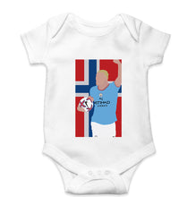 Load image into Gallery viewer, Erling Haaland Kids Romper For Baby Boy/Girl-0-5 Months(18 Inches)-White-Ektarfa.online
