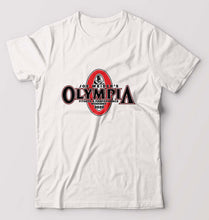 Load image into Gallery viewer, Olympia weekend T-Shirt for Men-S(38 Inches)-White-Ektarfa.online
