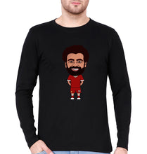 Load image into Gallery viewer, Mohamed Salah Full Sleeves T-Shirt for Men-Black-Ektarfa.online
