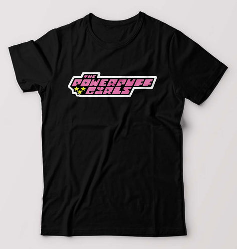 Powerpuff Girls T-Shirt for Men-Black-Ektarfa.online