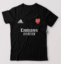 Load image into Gallery viewer, Arsenal 2021-22 T-Shirt for Men-S(38 Inches)-Black-Ektarfa.online
