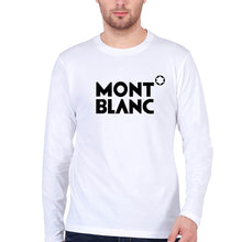 Load image into Gallery viewer, Mont Blanc Full Sleeves T-Shirt for Men-White-Ektarfa.online
