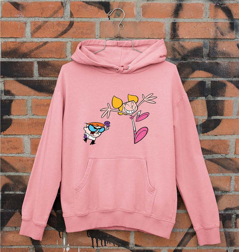Dexter's Laboratory Unisex Hoodie for Men/Women-Light Pink-Ektarfa.online