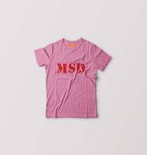 Load image into Gallery viewer, MS Dhoni (MSD) T-Shirt for Boy/Girl-Pink-Ektarfa.online
