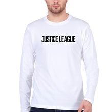 Load image into Gallery viewer, Justice League Full Sleeves T-Shirt for Men-White-Ektarfa.online
