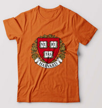 Load image into Gallery viewer, Harvard University T-Shirt for Men-Orange-Ektarfa.online
